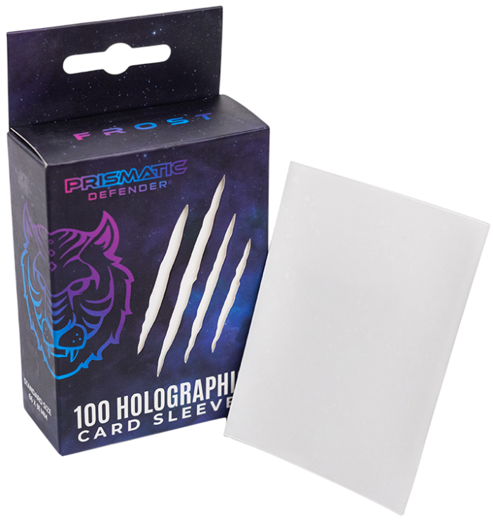 Prismatic Defender card sleeves - Frost Starfield Holo