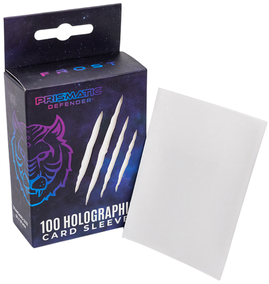 Prismatic Defender card sleeves - Frost Starfield Holo