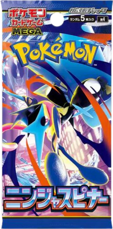 Mega Evolution - Ninja Spinner Booster Pack [M4] Japanese