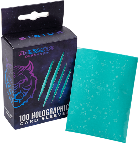 Prismatic Defender card sleeves - Sirius Starfield Holo