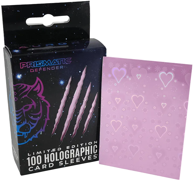 Prismatic Defender card sleeves - Aurora Pulsar Holo