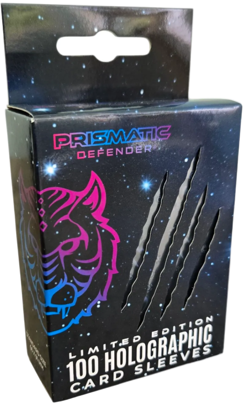 Prismatic Defender card sleeves - Obsidian Pulsar Holo